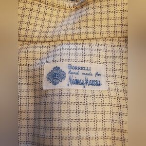 Borrelli Vintage Men's Cotton Long Sleeve Dress Shirt 16.5 / 42